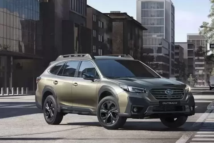 Der Subaru Outback fühlt sich auch in städtischen Gefilden wohl. 