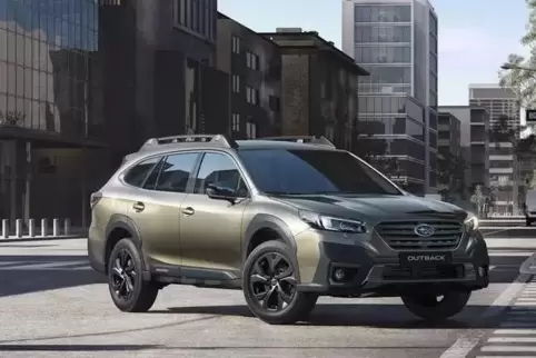 Der Subaru Outback fühlt sich auch in städtischen Gefilden wohl. 