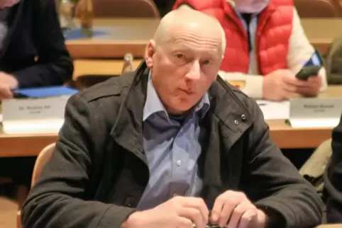 Lehnte für seine Fraktion ab, zum Haushaltsentwurf der Verwaltung Stellung zu beziehen: Harald Leixner, Fraktionssprecher von Vo