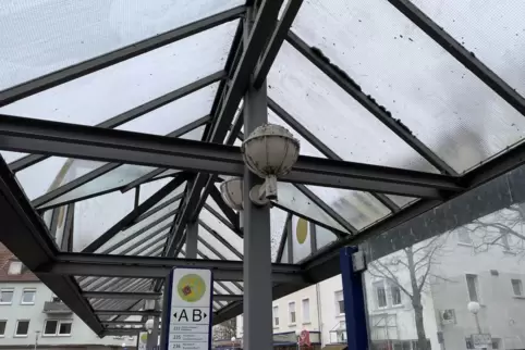Die Dachkonstruktion am ZOB ist stark mit Taubenkot verschmutzt. Die Dachkonstruktion am ZOB ist stark mit Taubenkot verschmutzt.