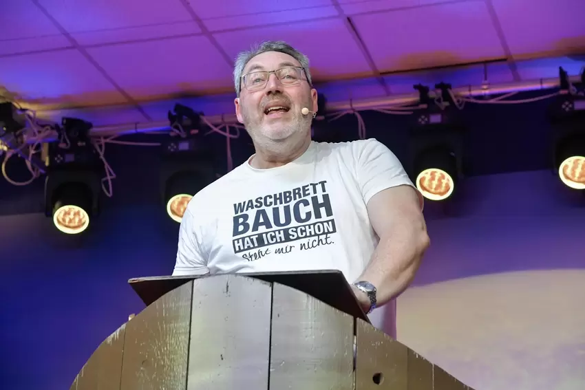 Durchtrainiert steht ihm nicht, meint Präsident Thomas Kehl.