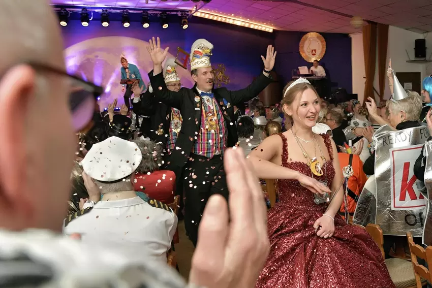 Der Frankenthaler Carneval Verein war auch mit einer Delegation vertreten.