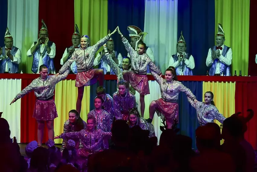 Auch das Young-Ballett überzeugte mit seinem Auftritt.