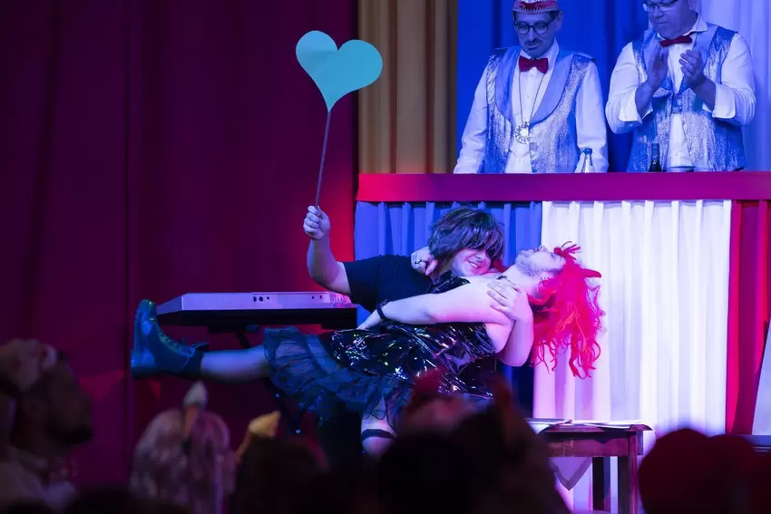 Bei der Playbackshow war gute Laune bei den verschiedensten Auftritten angesagt.