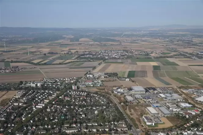 Der Unternehmenspark Nord in Frankenthal soll erweitert werden. Der Unternehmenspark Nord in Frankenthal soll erweitert werden.