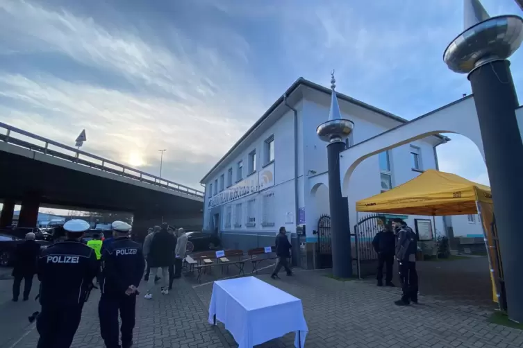 Die Alemi Islam Moschee, in der das Totengedenken stattfand.