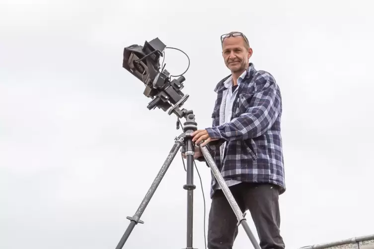Sucht immer die beste Perspektive: der Kaiserslauterer Fotograf Thomas Brenner.