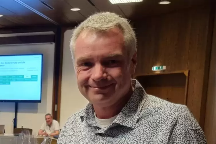 Andreas Poign&eacute;e m&ouml;chte eine zweite Amtszeit als B&uuml;rgermeister von Limburgerhof. 
