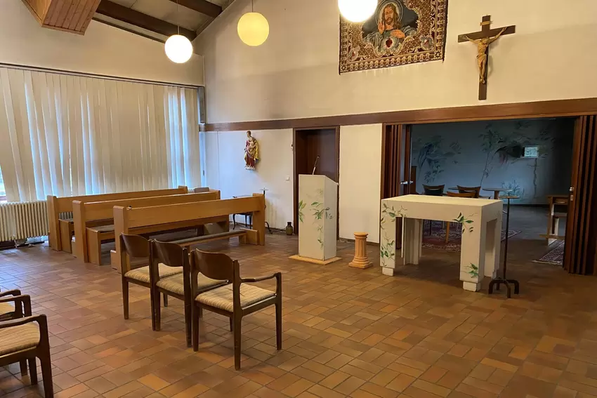 Die ehemalige Kapelle: »Hier war es jeden Sonntag voll«, berichtet Christian Hassa.