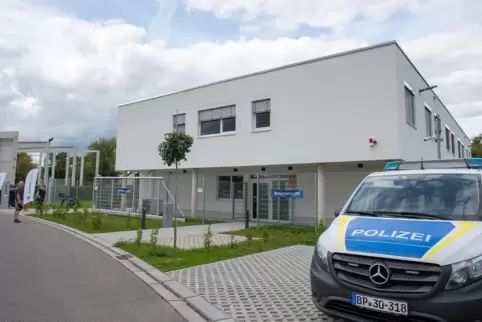 Der Neubau der Bundespolizei in Kandel. 
