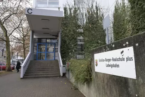 Eingangsbereich der Mundenheimer Schule.