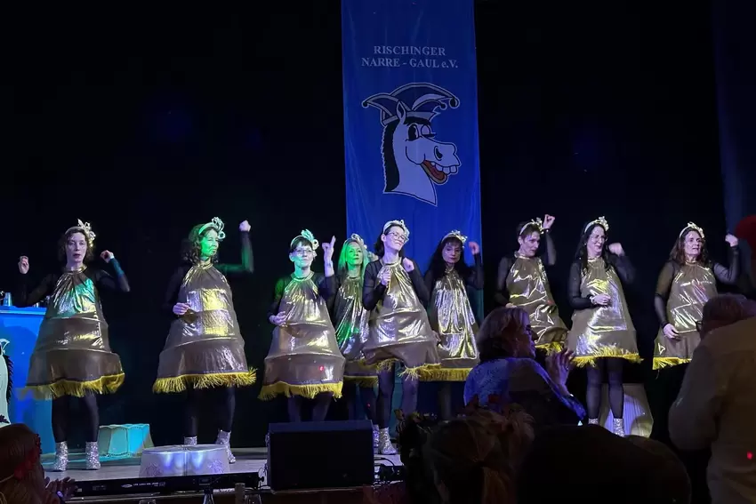 Das Narre-Gaul-Ballett mit einer interessanten Kostümierung.
