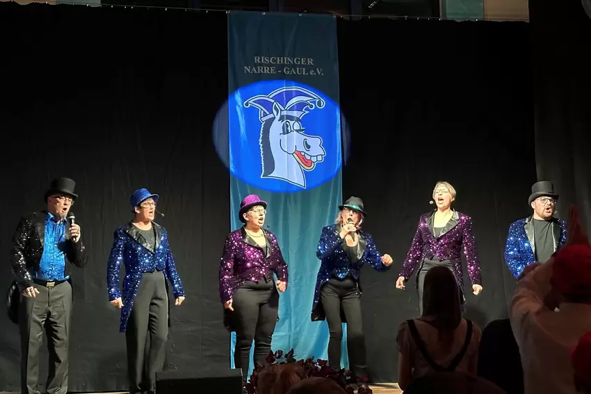 Die Sängergruppe Bruchkrischer performte stilsicher.