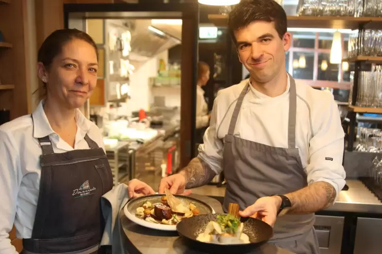 Das Restaurant Daniels am Markt in Kusel von Daniel und Ulrike B&ouml;&szlig;har wurde von dem Restaurantf&uuml;hrer Guide Michelin ausgezeichne