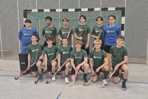 Als Vizemeister zur süddeutschen Meisterschaft: die mU16 der TG Frankenthal.