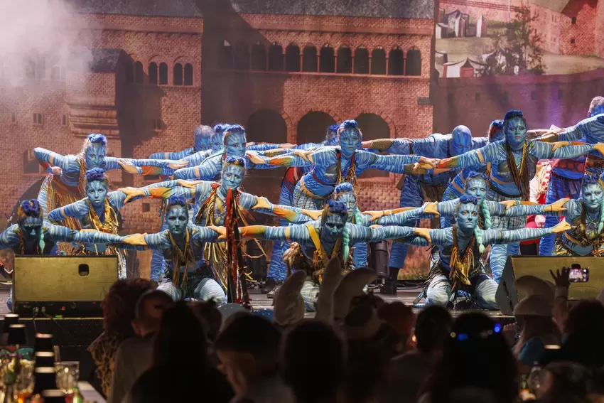 Ein Hingucker: die Dancing Queens vom CV Pirmasens.