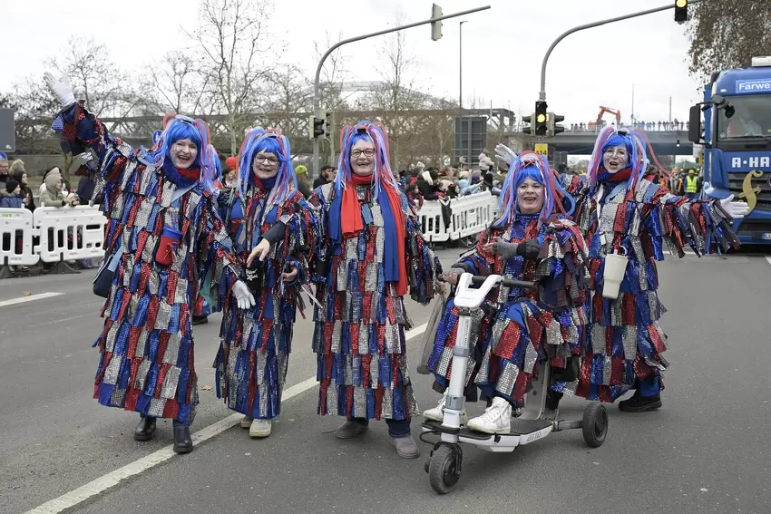 Auch diese Farweschlucker hatten Spaß.
