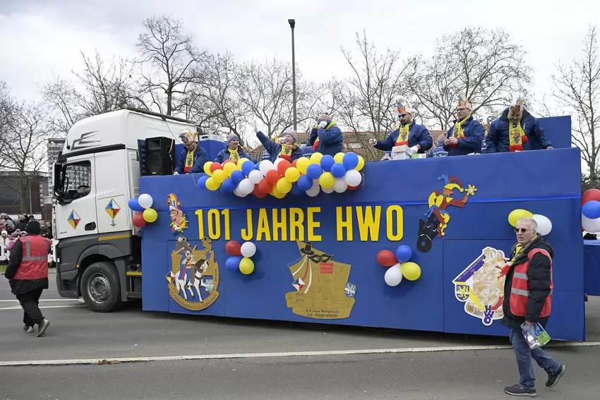 Der Verein Hans Warsch aus Oggersheim war auch dabei.