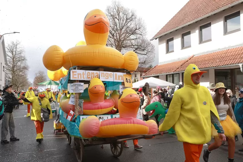 Die Entenangeln vom Schach-Club Caissa.