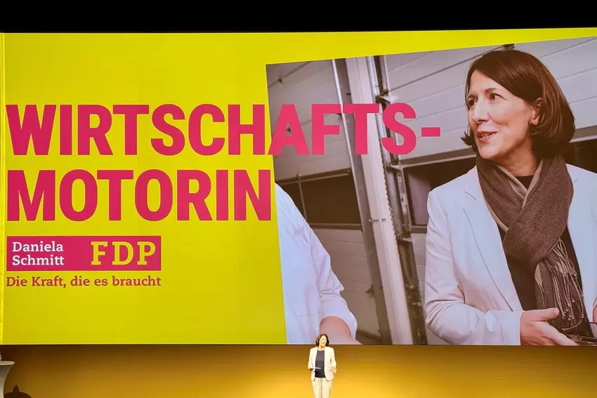 Daniela Schmitt will die FDP als Spitzenkandidatin über die Fünf-Prozent-Hürde hieven.