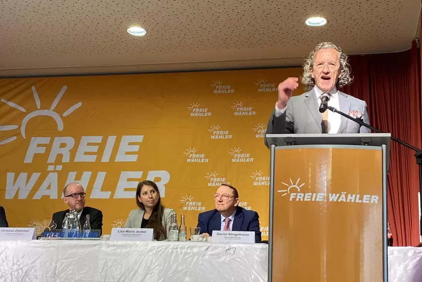 Joachim Streit führt die Freien Wähler in die Landtagswahl.