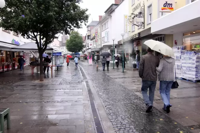 Das Regenwetter auf diesem Foto aus dem Jahr 2010 spiegelt die Stimmung in der Stadt wider.