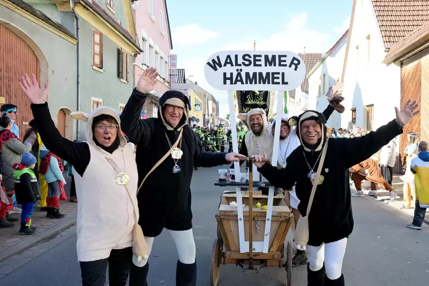 Dürfen nicht fehlen: die Walsemer Hämmel.