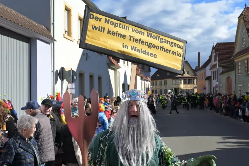 Stiller Protest gegen Tiefengeothermie.