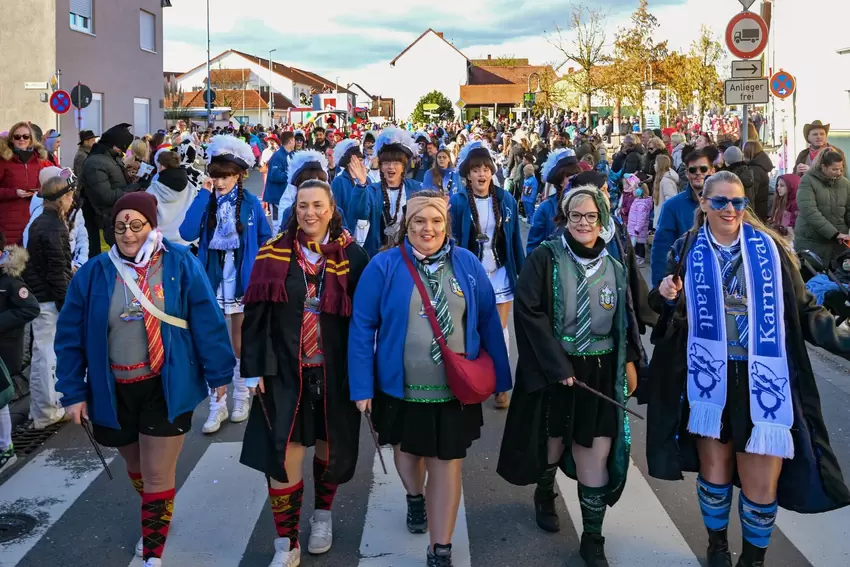 Ist in Waldsee natürlich auch mit dabei: der Karneval Club Otterstadt.