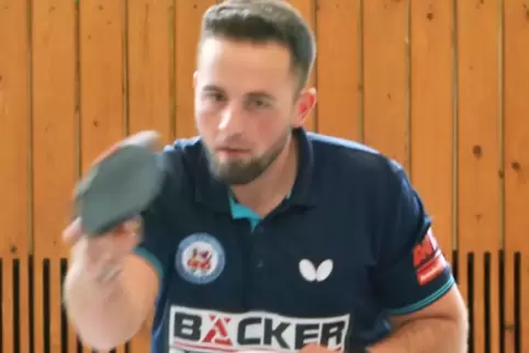 Lukas Keil vom TTC Kreimbach-Kaulbach ist kein Freund der Umstellung auf Vierermannschaften. 