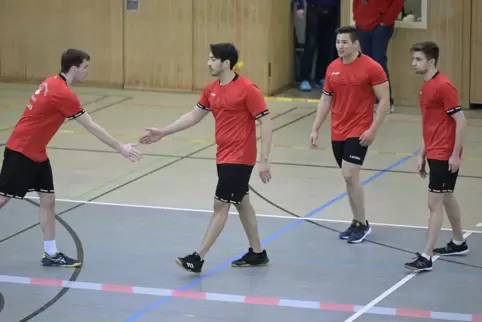 Wollen als Vizemeister des Vorjahres unbedingt ein „Heimspiel“ in der DM-Endrunde haben (von links): Niklas Resch, Maic Volnhals
