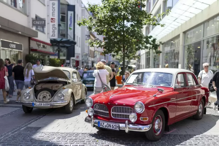 Veranstaltungen wie die &bdquo;Lautern Classics&ldquo; ziehen Leute in die Stadt.
