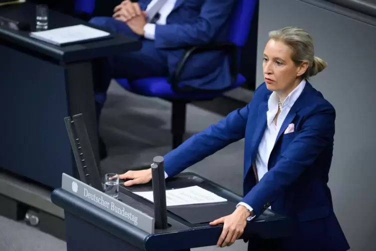 Bundesprominenz in Rockenhausen: Alice Weidel wird in der Donnersberghalle erwartet. Die Veranstaltung beginnt offiziell um 11 U