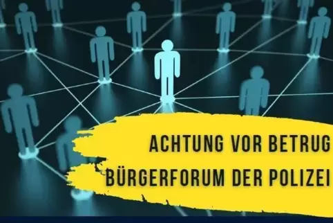 Die Polizei lädt zur Informationsveranstaltung ein. 