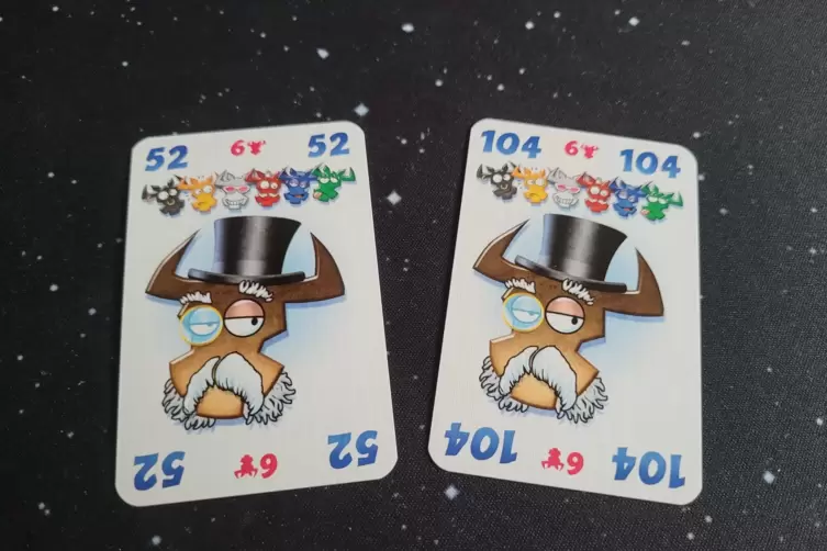 Baron Oxx gibt den Joker. 