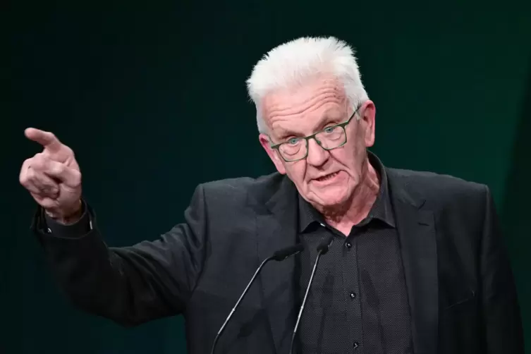 Mit seiner Partei ging der Gr&uuml;ne immer wieder hart ins Gericht. 