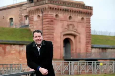 Das Weißenburger Tor in Germersheim ist Lieblings- und Arbeitsort von Tobias Baumgärtner
