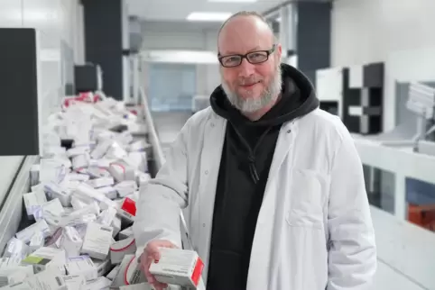 Neuer Chefapotheker am Westpfalz-Klinikum: Andreas Werner. 