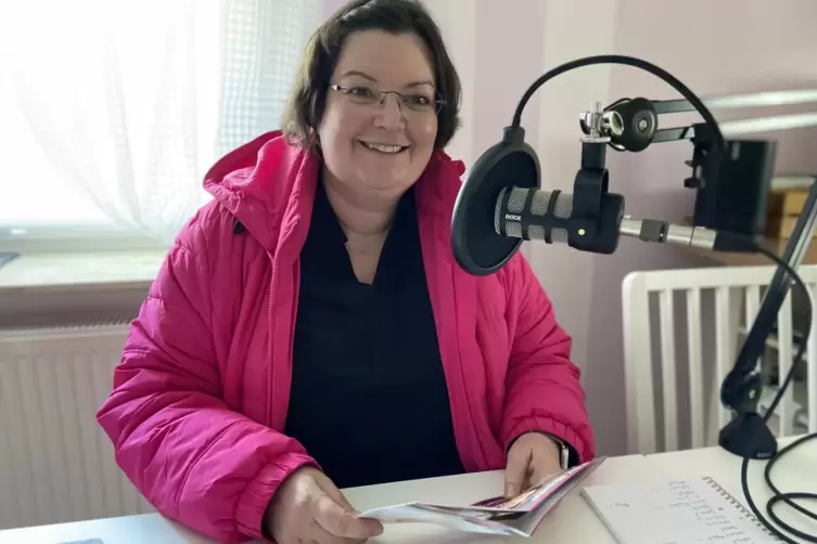 Mit Michelle Pfeifer im Gespr&auml;ch: Isabel Steinhauer-Theis. 
