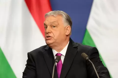 Ungarns Premier Viktor Orban beschuldigt die Ukraine, Gas aus Russland zu blockieren. 