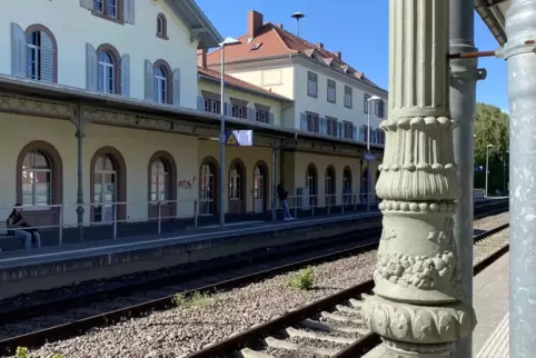 Ort des Geschehens: der Bahnhof Winden.