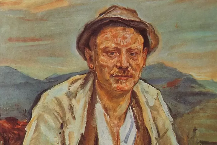 Heinrich Kohl: Gem&auml;lde von Max Slevogt. 