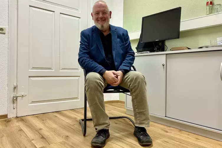 &bdquo;Wir haben ein Flaschenhalsprinzip bei der Energieverteilung&ldquo;: Landtagskandidat Lars Kairies (FWG) hat in der RHEINPFALZ-Redakti