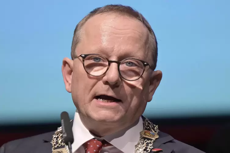 Klaus Blettner, Ludwigshafener Oberb&uuml;rgermeister.