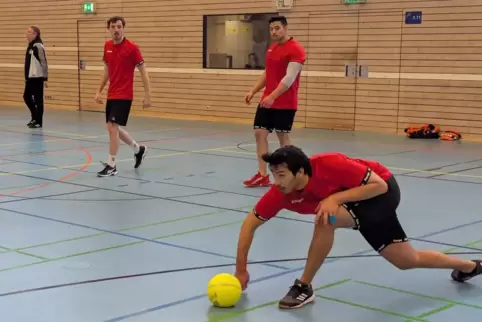 Niklas Resch, Alexander Volnhals und Maic Volnhals (von links) haben sich mit dem Rieschweiler Team erneut für die DM-Endrunde q