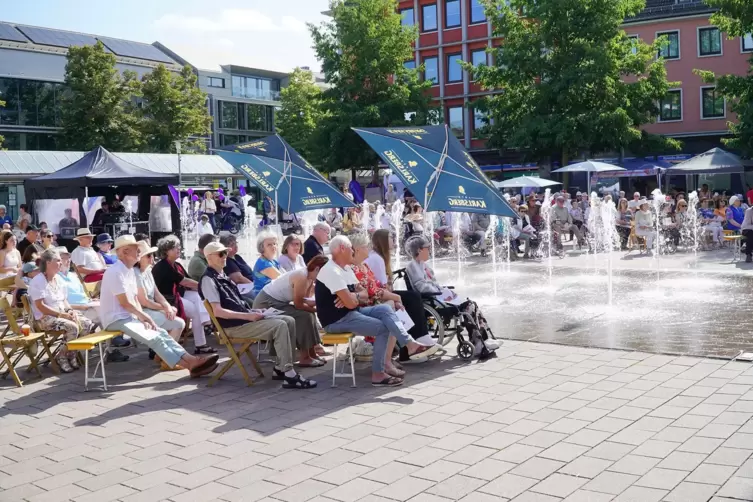 Die Innenstädte, wie hier der Alexanderplatz in Zweibrücken, brauchen mehr Aufenthaltsqualität.