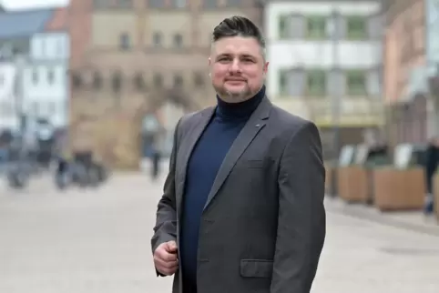 Benjamin Haupt: viel in Speyer unterwegs. Benjamin Haupt: viel in Speyer unterwegs.