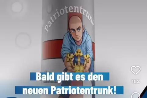 Neues Werbemittel: Ankündigung der AfD auf Instagram.