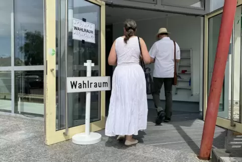 Wahllokal in der Sporthalle Nord: Wie wird dem Personal im Wahlvorstand für seinen Dienst gedankt? 