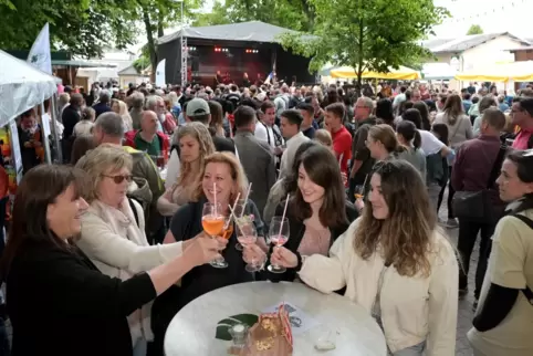 Das Spargelfest – hier ein Foto von 2023 – ist ein wichtiger Termin im Dudenhofener Veranstaltungskalender.
